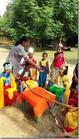 A short crisp Ramleela to see the story unfold bt children of LKG and MAG of Mothercare School (5)