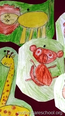 Art by nursery kids at Mothercare lucknow (5)