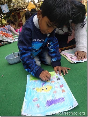 drawing competition at mothercare school lko (6)