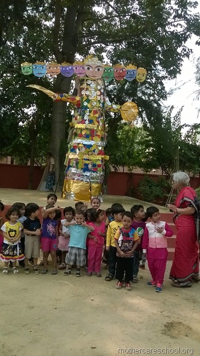 dussehra celebrations at mothercare school lucknow (2)