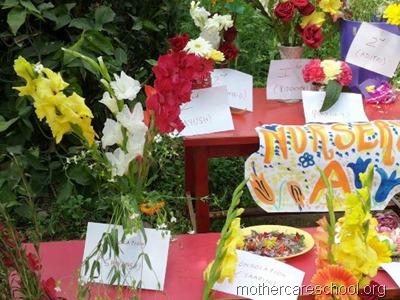 flower arrangement mothercare school, aliganj, lucknow (23)