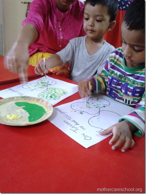 Mothercare kids painting (2)