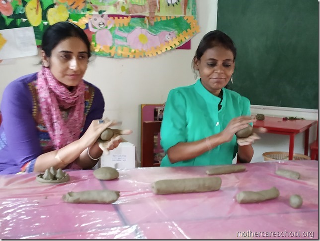 Our School Ganpati from clay(mud) (3)