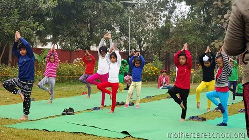 Sports and yoga day at Mothercare school, lucknow (1)